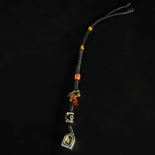 Guardian of Blessings Pure Silver Handcrafted Bracelet