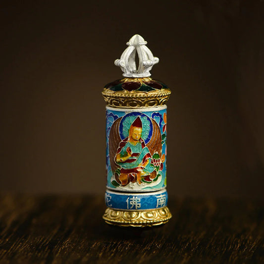 Guardian Prayer Wheel Pendant
