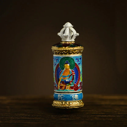 Guardian Prayer Wheel Pendant